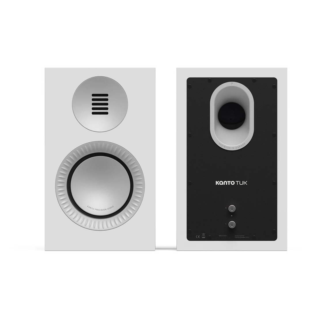Kanto TUK Passive(2nd Gen) Bookshelf Speakers with AMT Tweeters - Pair