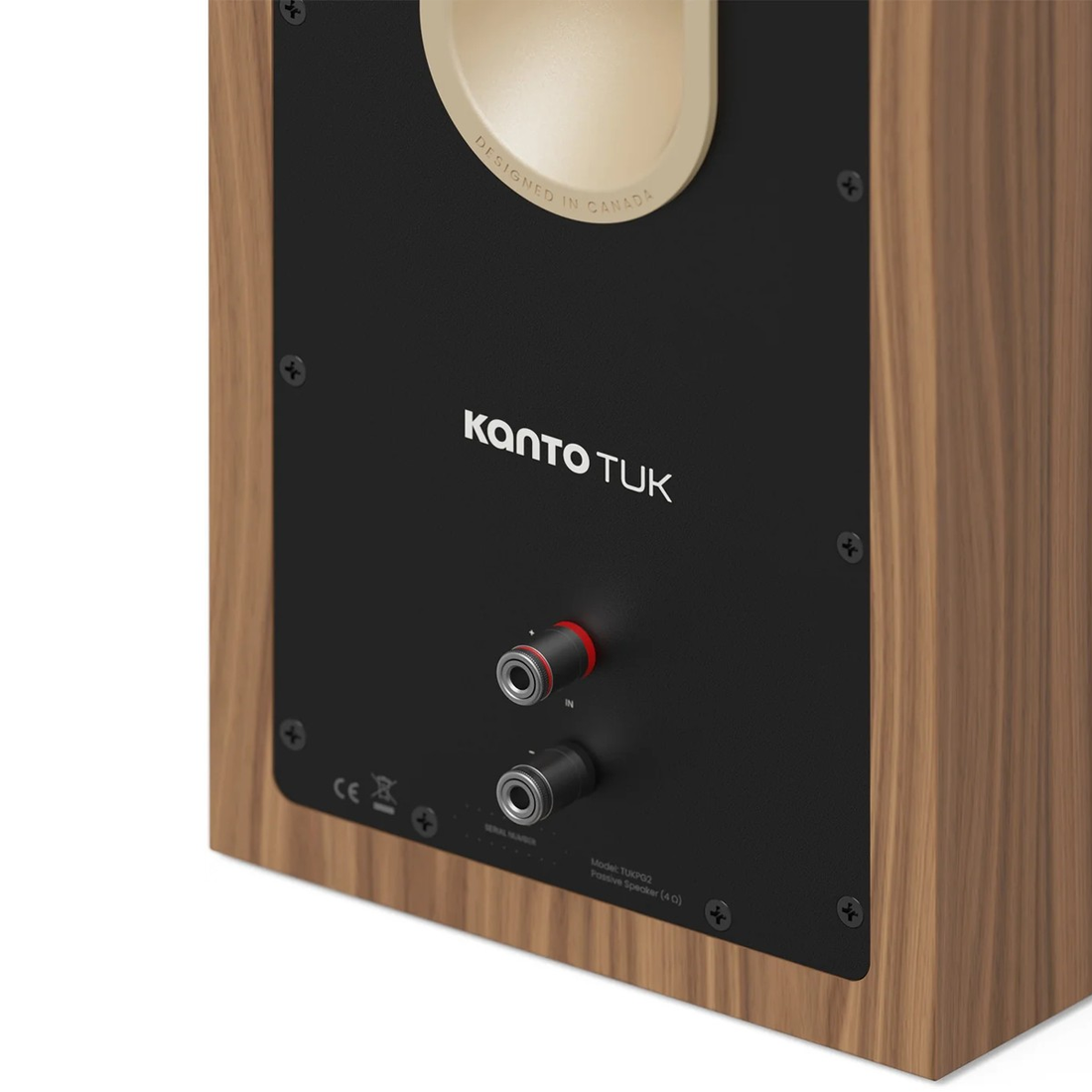 Kanto TUK Passive(2nd Gen) Bookshelf Speakers with AMT Tweeters - Pair