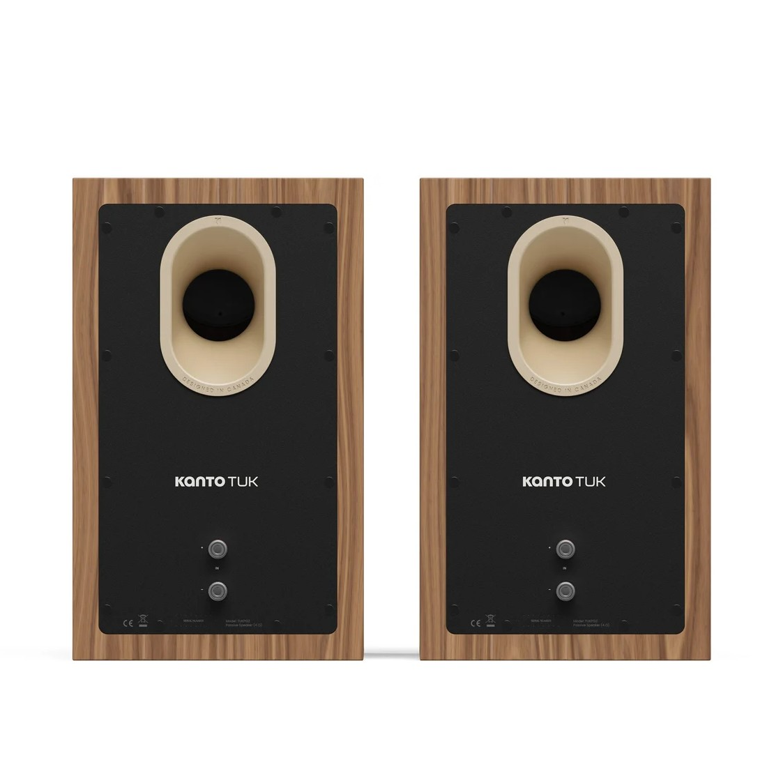 Kanto TUK Passive(2nd Gen) Bookshelf Speakers with AMT Tweeters - Pair