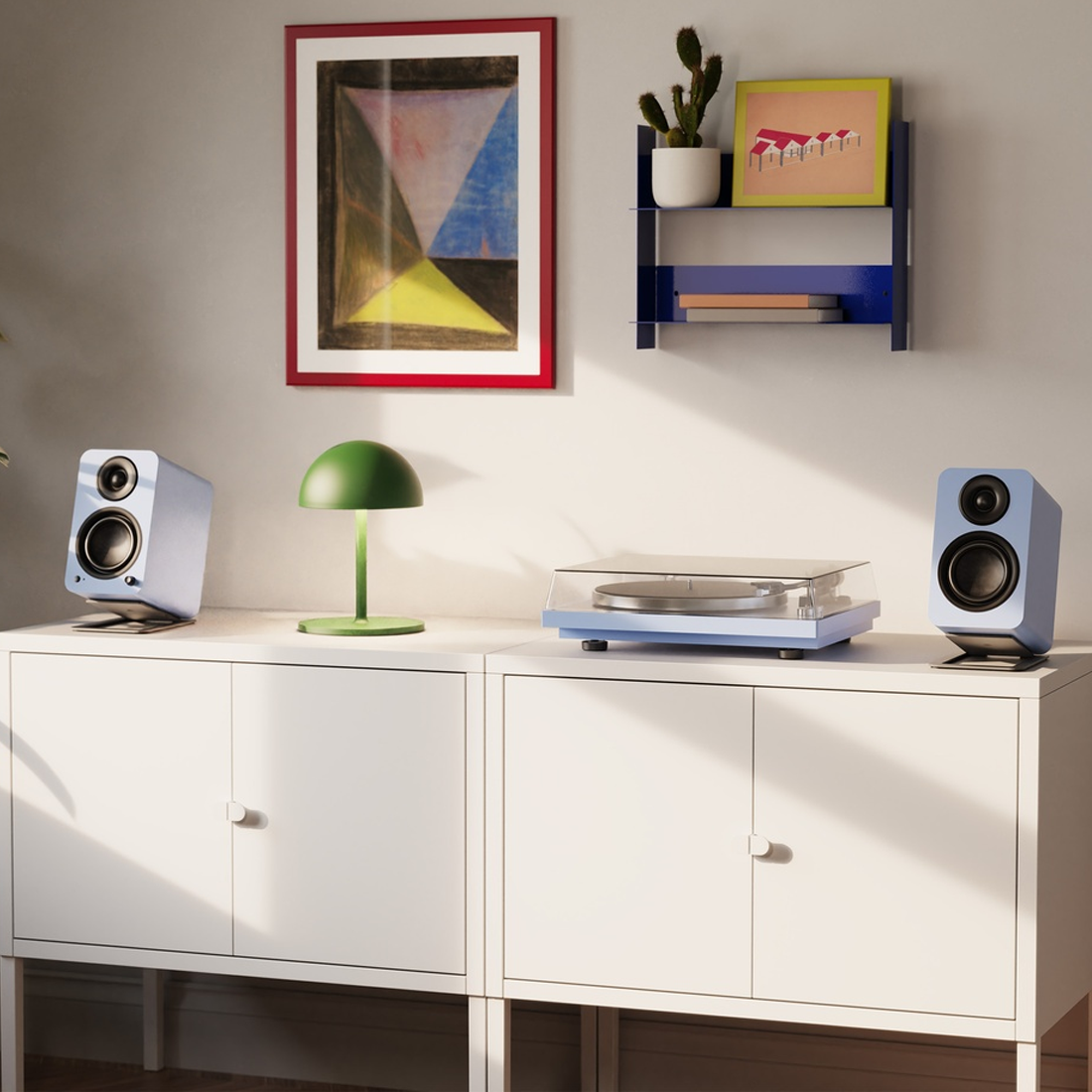 Kanto YU4 2nd Generation Powered Bookshelf Speakers with DSP - Pair