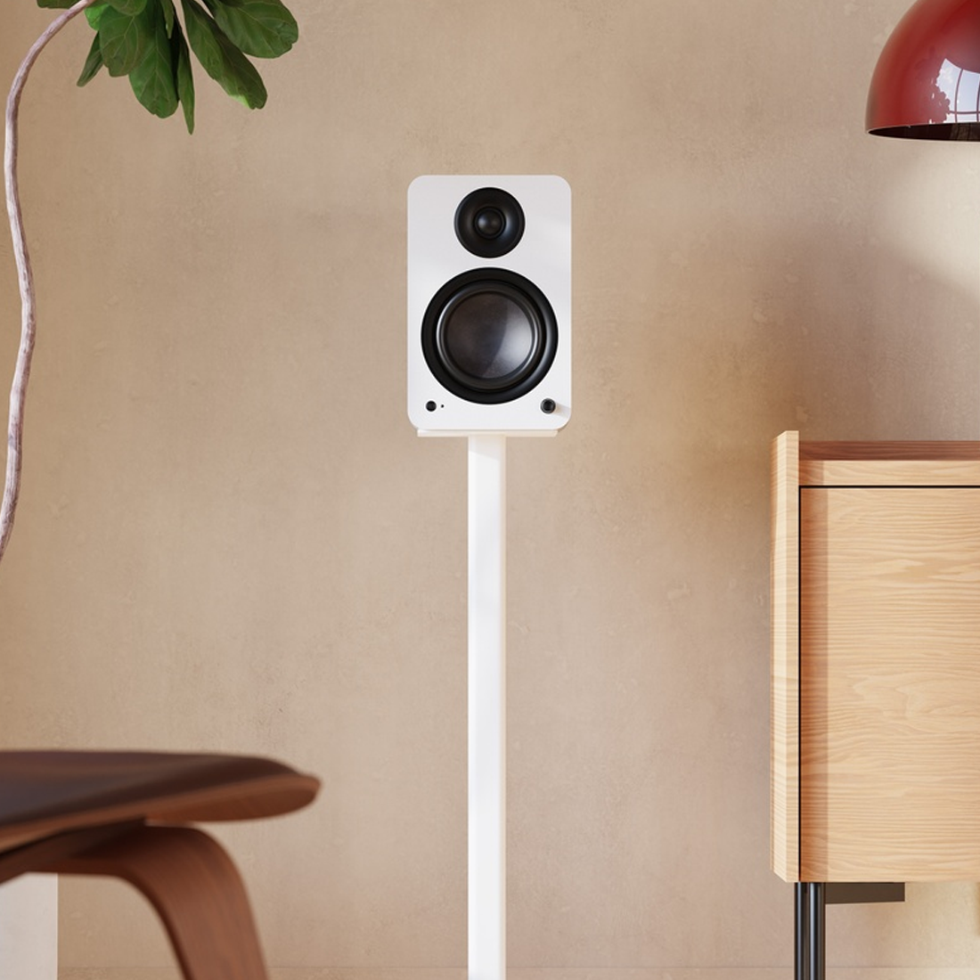 Kanto YU6 2nd Generation 200W Powered Bookshelf Speakers with USB-C - Pair