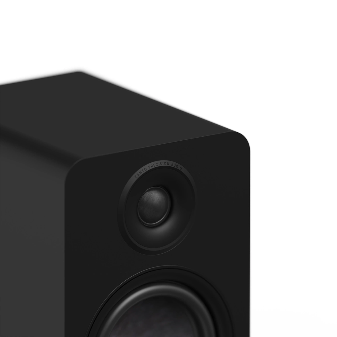 Kanto YU6 Passive (2nd Gen) Bookshelf Speakers with 5.25" Woofers - Black - Pair