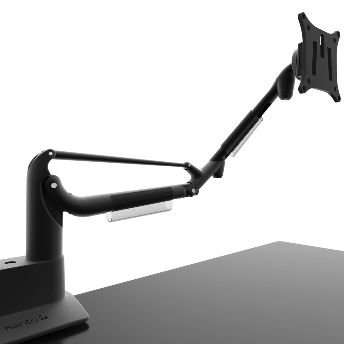 Kanto DMS2000 Dual Arm Desktop Monitor Mount with Gas Shock System