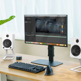 Kanto DTS1000 Universal Desktop Monitor Stand with Height Adjustment