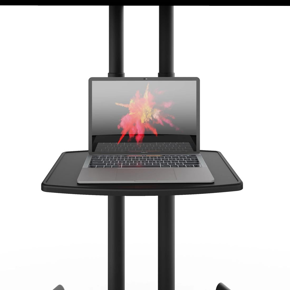 Kanto MTM65PL Rolling TV Cart with Height Adjustment for 37" - 65" TVs