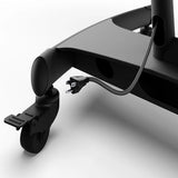 Kanto MTM65PL Rolling TV Cart with Height Adjustment for 37" - 65" TVs