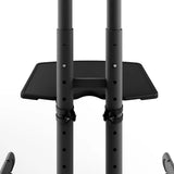 Kanto MTM65PL Rolling TV Cart with Height Adjustment for 37" - 65" TVs
