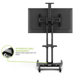 Kanto MTM65PL Rolling TV Cart with Height Adjustment for 37" - 65" TVs