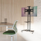 Kanto MTM70PL Rolling TV Cart with Height Adjustment for 40" - 70" TVs