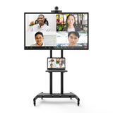 Kanto MTM86PL Rolling TV Cart with Height Adjustment for 55" - 86" TVs