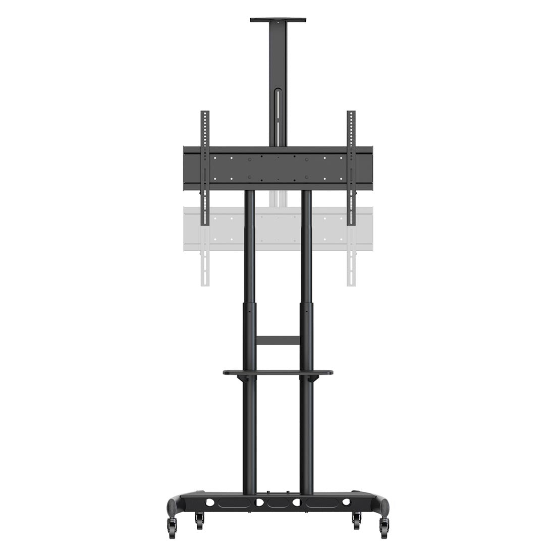 Kanto MTM86PL Rolling TV Cart with Height Adjustment for 55" - 86" TVs