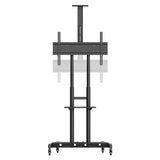Kanto MTM86PL Rolling TV Cart with Height Adjustment for 55" - 86" TVs