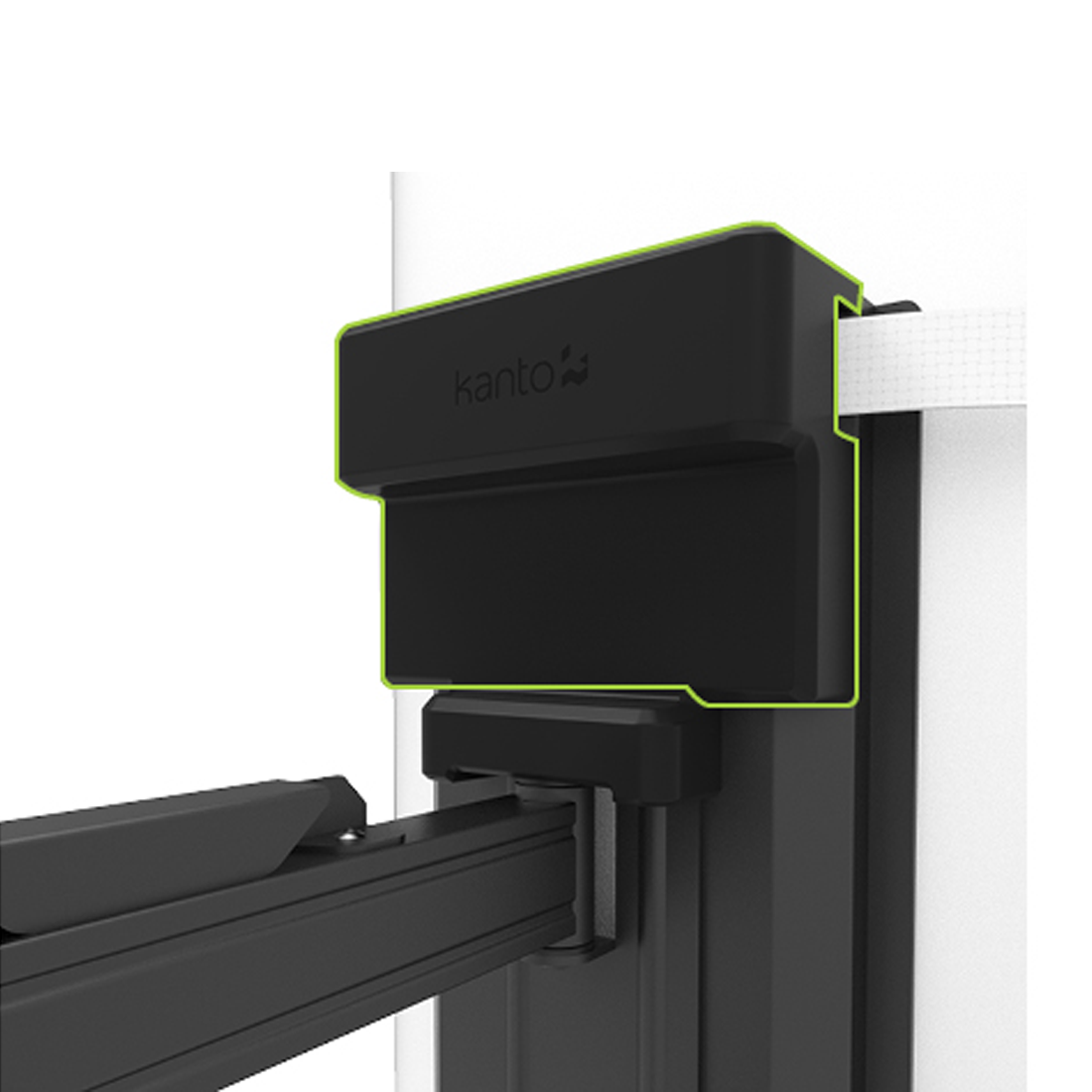Kanto PSC350 Full Motion Column & Pillar TV Mount with No-Drill Installation