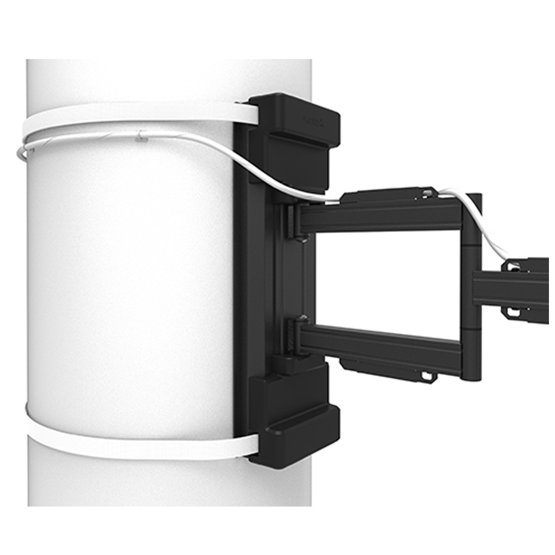 Kanto PSC350 Full Motion Column & Pillar TV Mount with No-Drill Installation