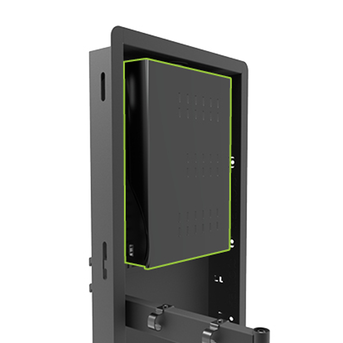 Kanto R600 Pro Recessed In-Wall TV Mount with 800 x 600 VESA Support