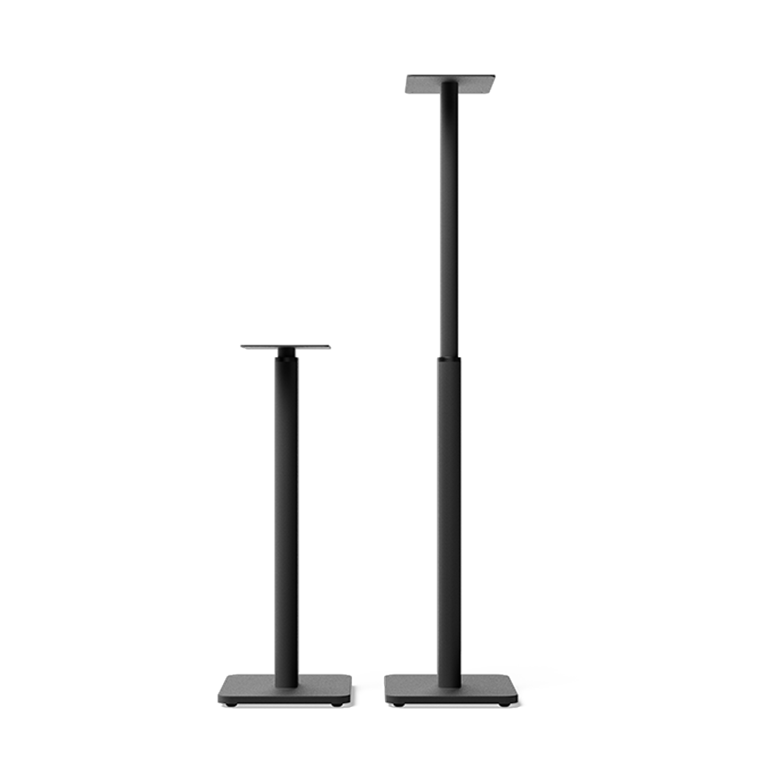 Kanto Audio SPH Height-Adjustable Speaker Floor Stands with 30 Lb Capacity - Pair