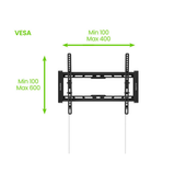 Kanto T300P Portrait Tilting TV Wall Mount with 150 lb Capacity