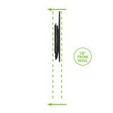 Kanto T300P Portrait Tilting TV Wall Mount with 150 lb Capacity