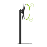 Kanto TTS140 Height Adjustable Tabletop TV Stand with 32° Swivel
