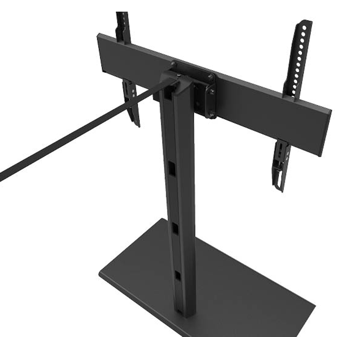 Kanto TTS140 Height Adjustable Tabletop TV Stand with 32° Swivel