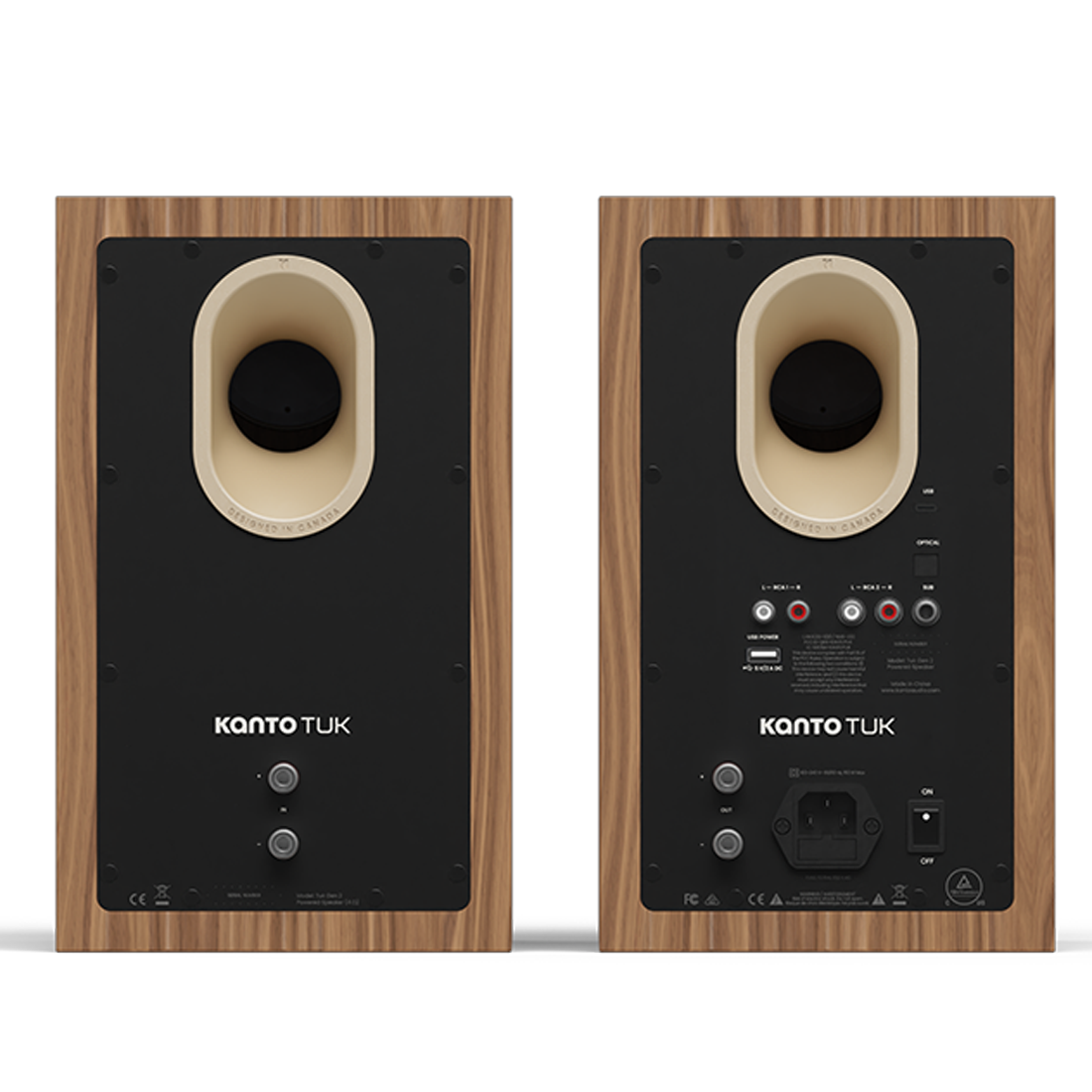 Kanto Audio TUK G2 Powered Speakers with AMT Tweeters - Pair