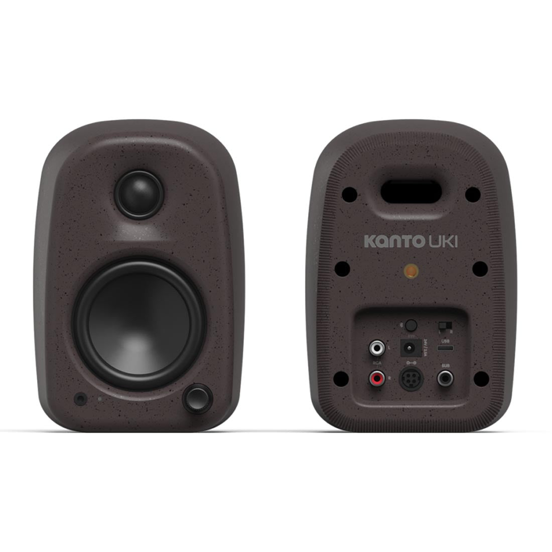Kanto UKI Compact Desktop Speakers with USB-C and Bluetooth - Pair