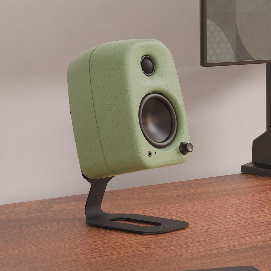 Kanto UKI Compact Desktop Speakers with USB-C and Bluetooth - Pair