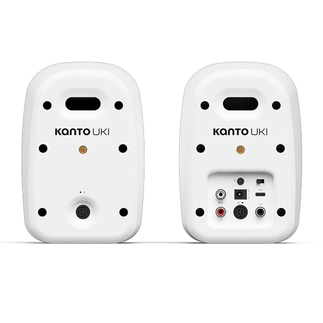 Kanto UKI Compact Desktop Speakers with USB-C and Bluetooth - Pair