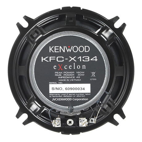Kenwood eXcelon KFC-X134 5.25" 2-way Speakers