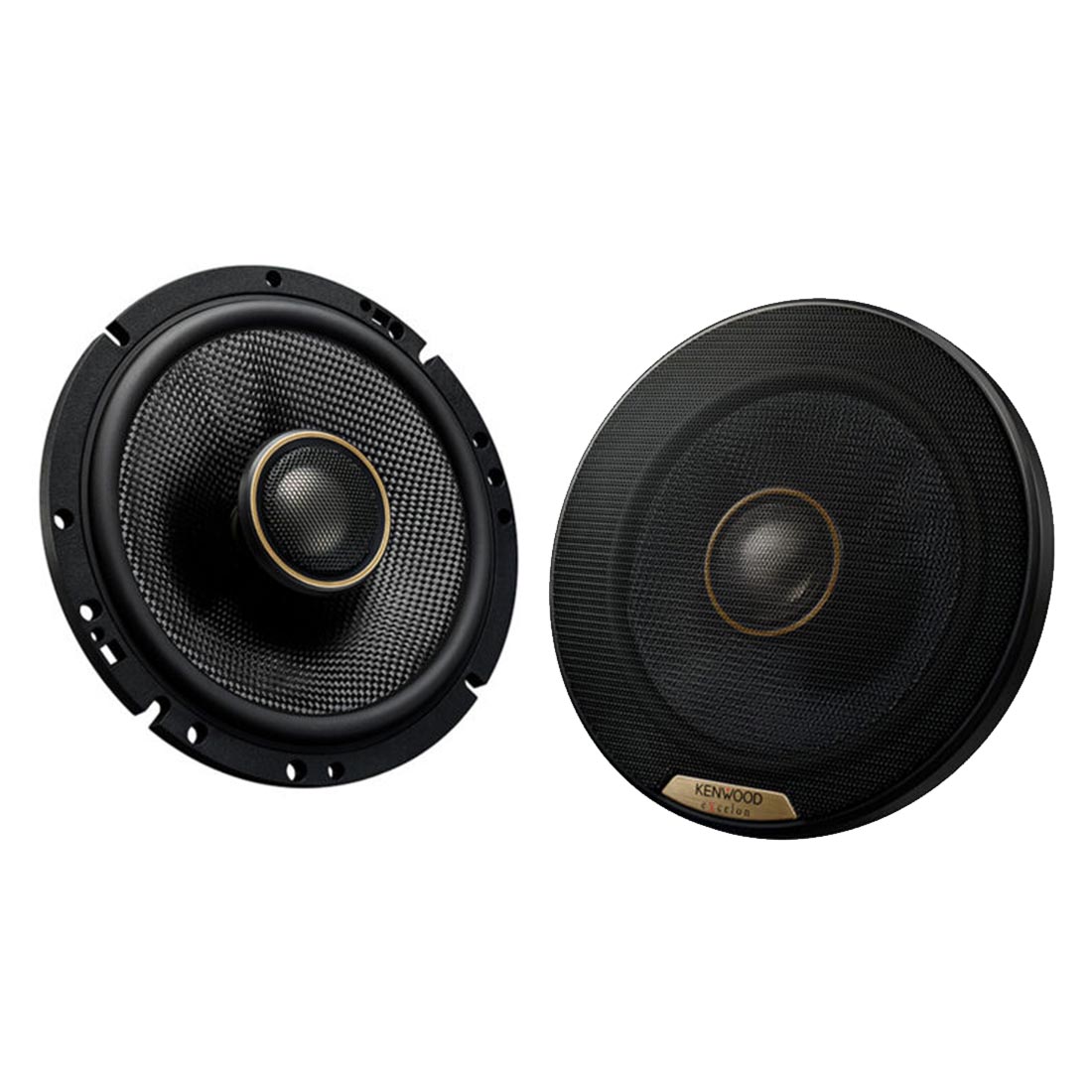 KENWOOD ツィーター ブラック/ゴールド ケンウッド KFC-ST1005 KENWOOD 25mmチューンアップ・2way