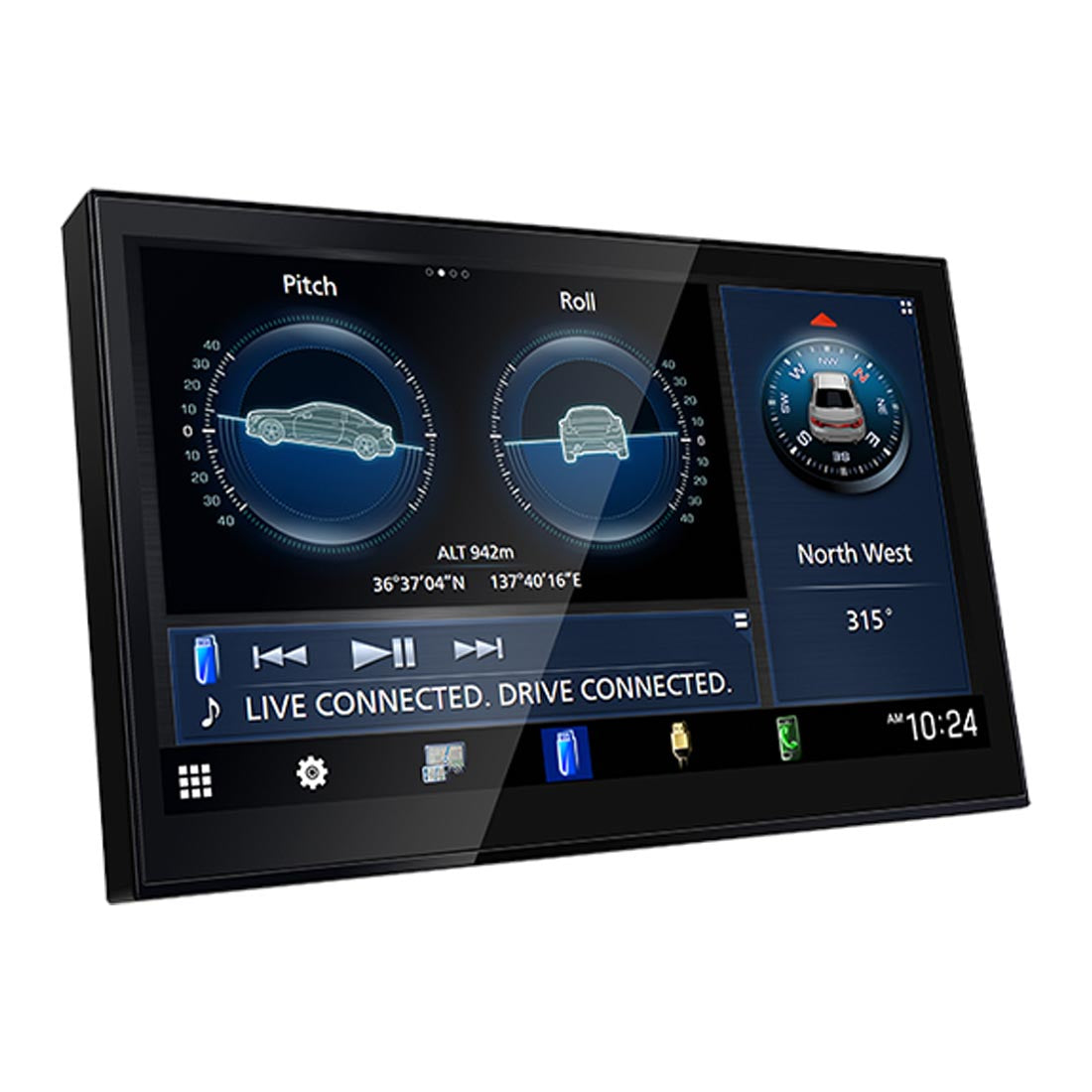 Kenwood DAX8000S 8" HD Direct Replacement Digital Multimedia Receiver
