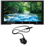 Kenwood DMX8710S 6.92" HD Digital Multimedia Receiver | EchoMaster RVC 5721 Push In Rear/Front View Backup Camera - Bundle