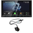 Kenwood eXcelon DDX9907XR 6.8" DVD Receiver with Bluetooth & HD Radio | EchoMaster RVC 5721 Push In Rear/Front View Backup Camera - Bundle
