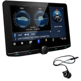 Kenwood eXcelon DMX1058XR 10.1" Digital Multimedia Receiver | EchoMaster RVC 5721 Push In Rear/Front View Backup Camera - Bundle
