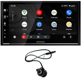 Kenwood DMX7709S 6.8" Digital Multimedia Receiver with Bluetooth | EchoMaster RVC 5721 Push In Rear/Front View Backup Camera - Bundle