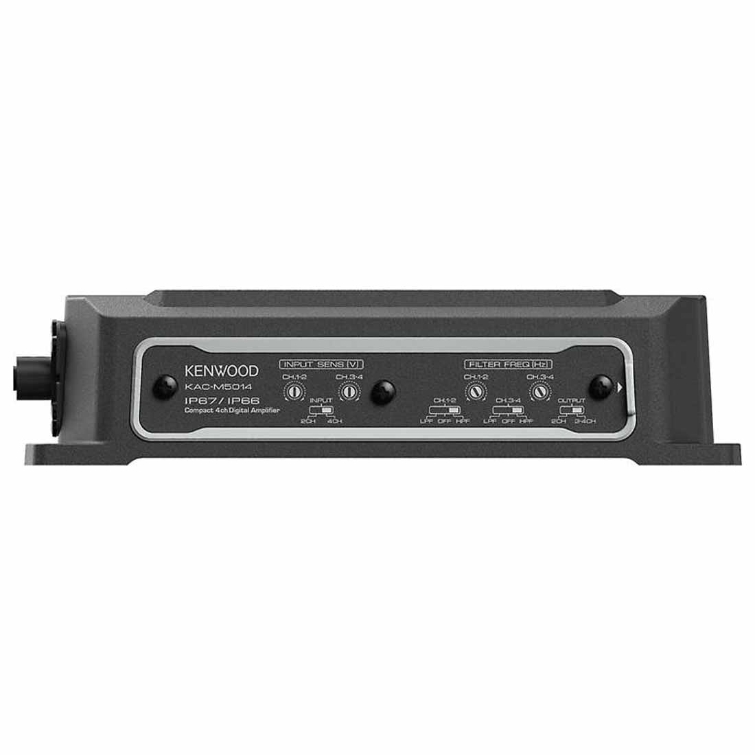 Kenwood KAC-M5014 Compact 4-Channel Powersports/Marine Digital Amplifier