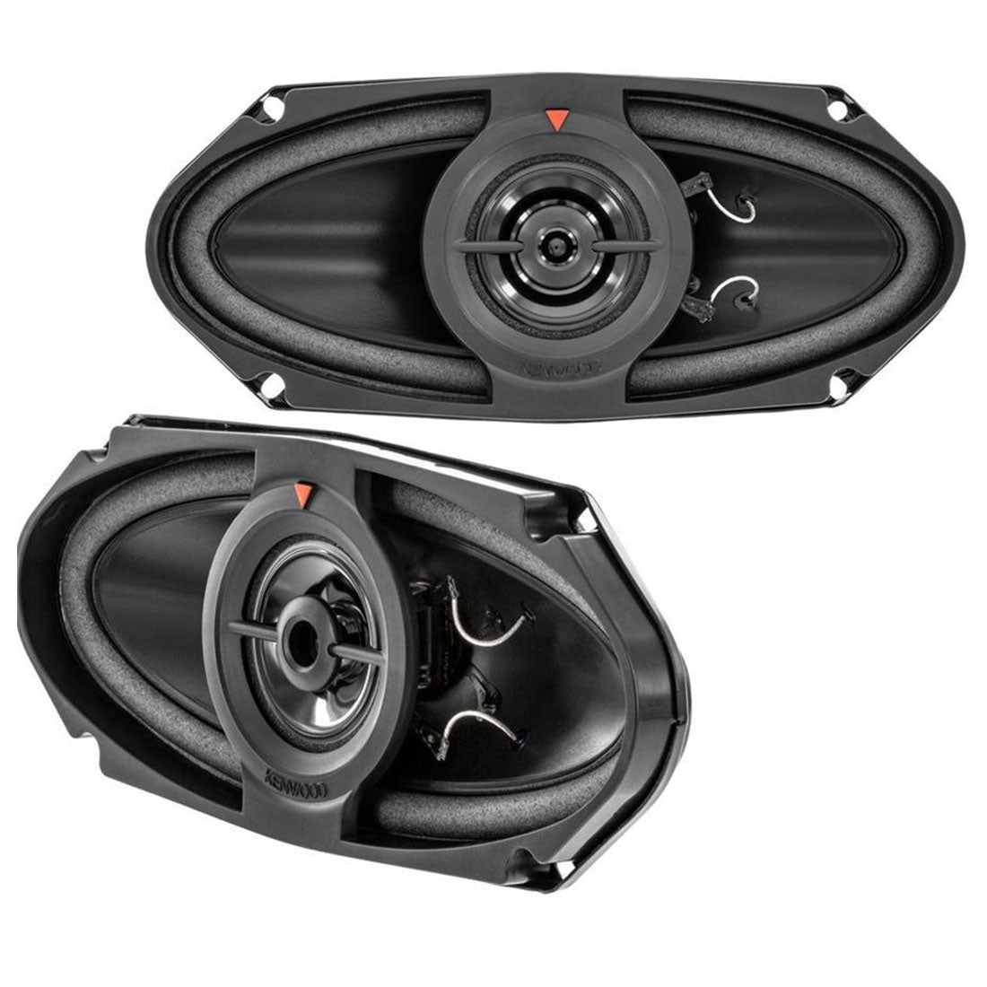 Kenwood KFC-415C 4x10" 2-Way Front Dash Car Speakers