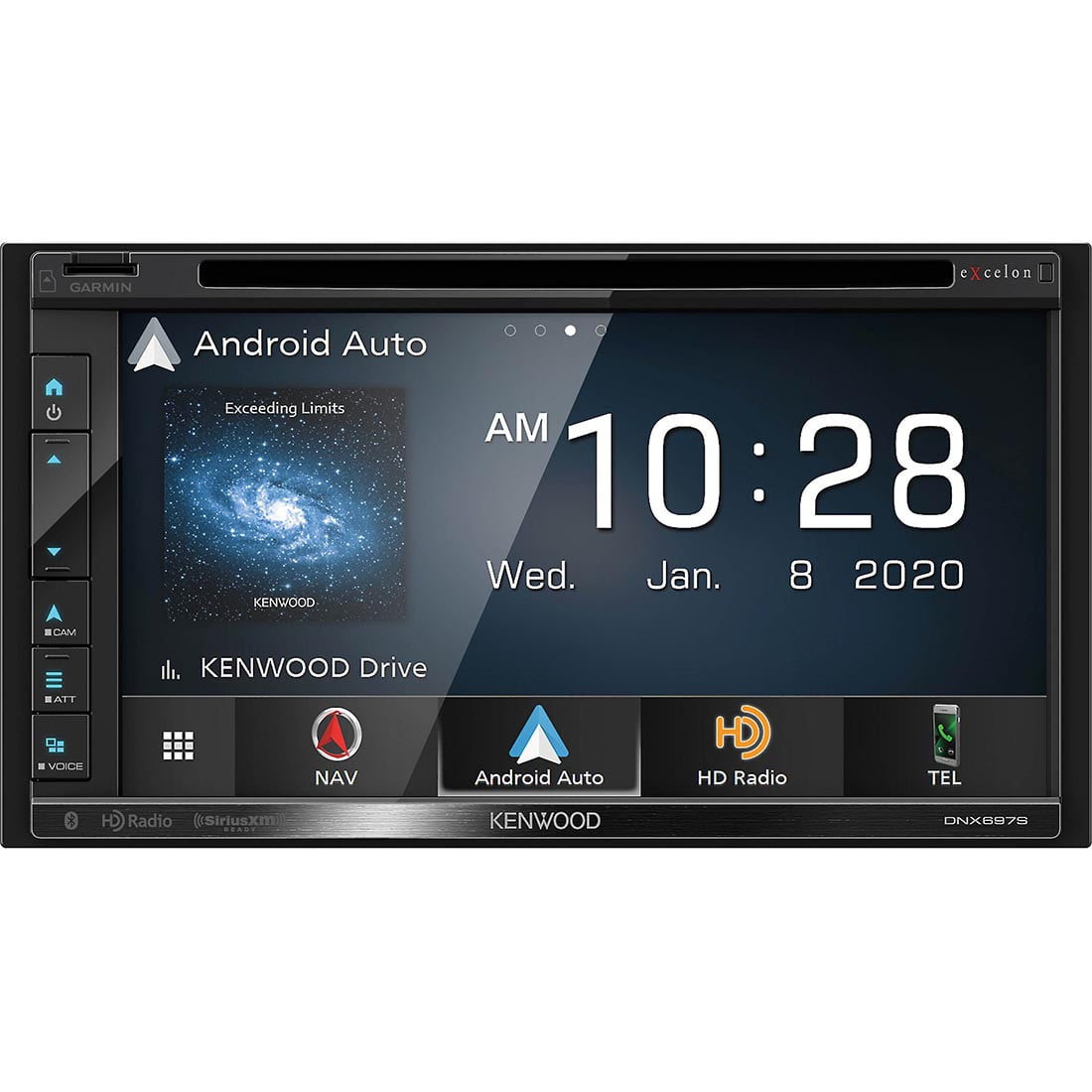 Kenwood eXcelon DNX697S Navigation DVD Receiver with Bluetooth 