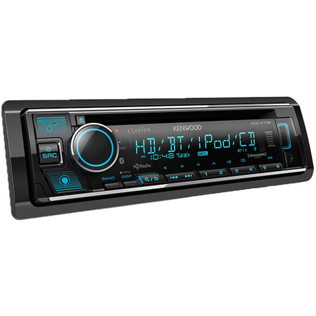 Kenwood eXcelon KDC-X705 CD Receiver with Bluetooth & HD Radio