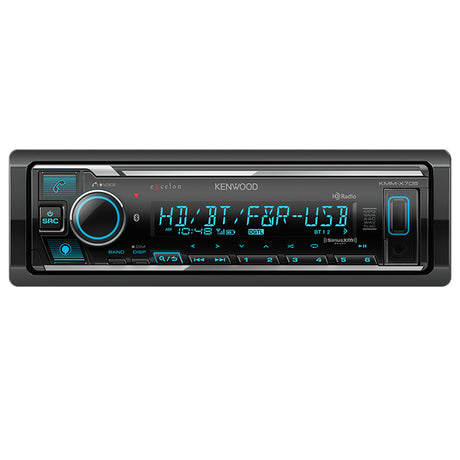 Kenwood eXcelon KMM-X705 Digital Media Receiver with Bluetooth & HD Radio