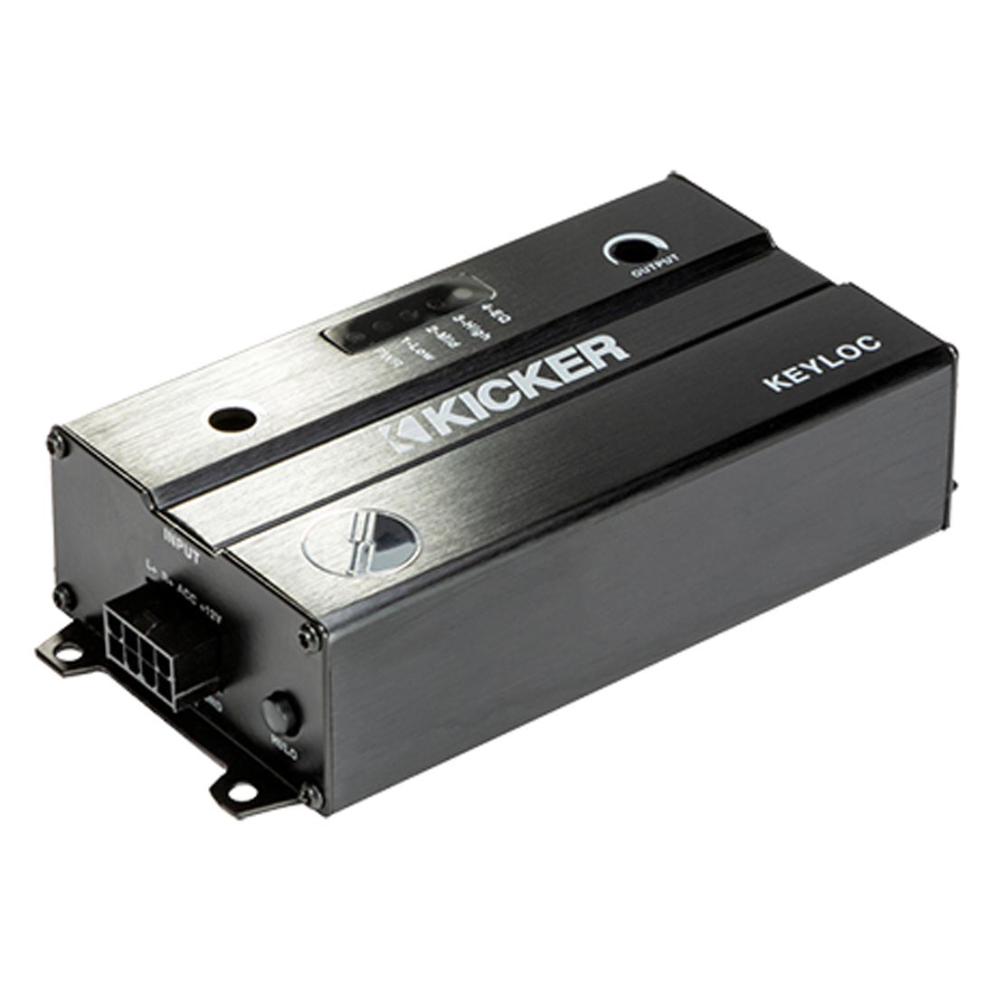  Kicker 47KEYLOC Smart Line-Out Converter - 2-Channel Converter with Automatic Tuning DSP