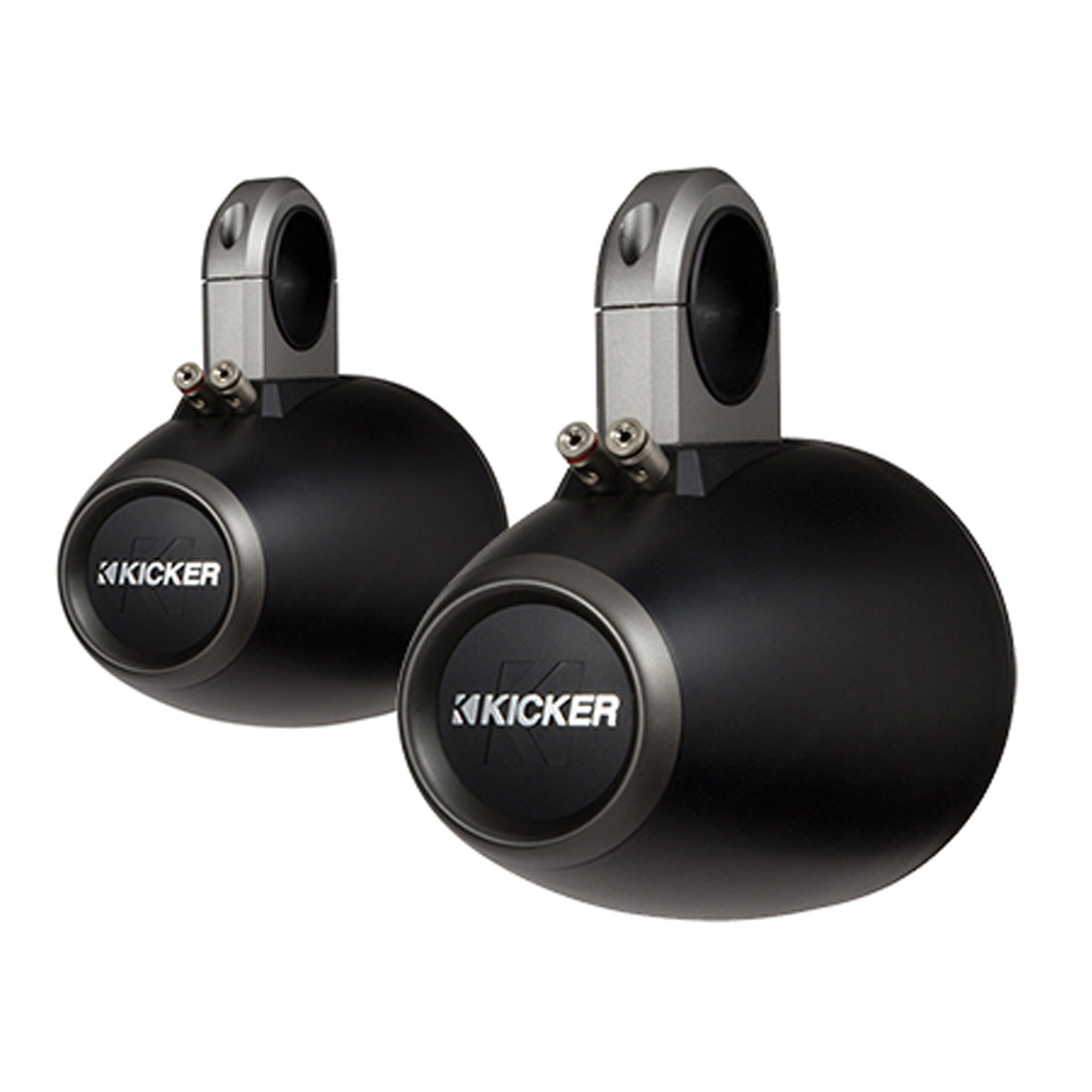 Kicker 12KMTES 6.5” Unloaded Tower Enclosures for Kicker 6.5" Marine Speakers - Black