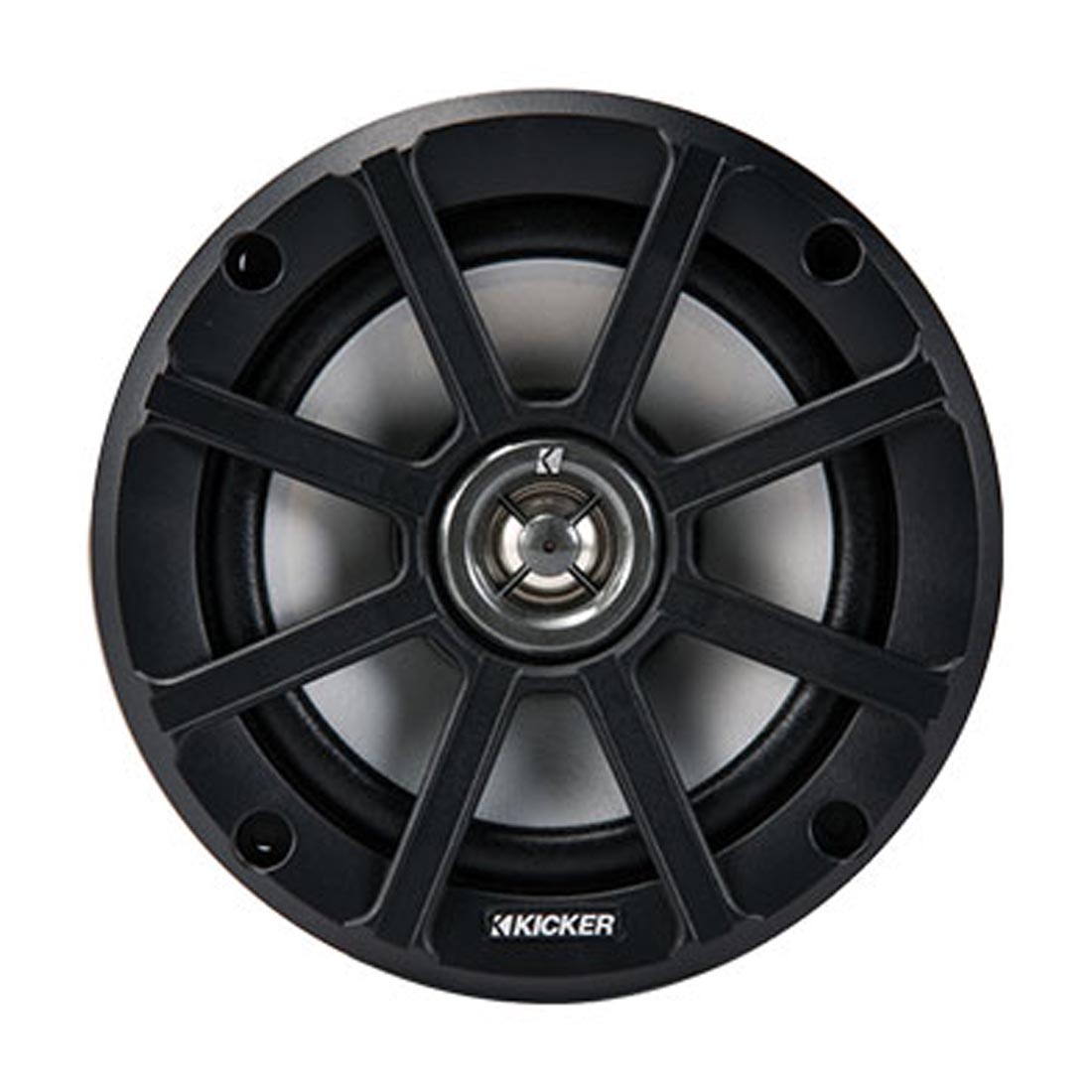 Kicker 42PSC654 6.5" 2-Way 4-Ohm Speakers for use in Motorcycles, Boats, and Off-Road Vehicles