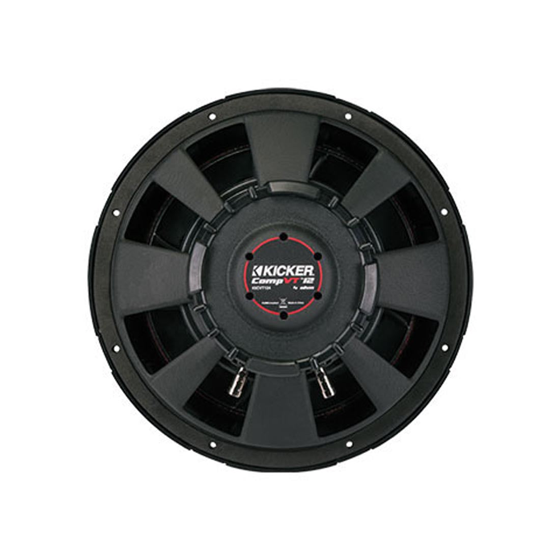 Kicker 43CVT124 CompVT 12" 4-Ohm Subwoofer - Each