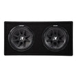 Kicker 43DC122 Ported Enclosure with Dual 12" Comp Subwoofers