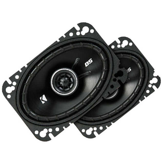 Kicker 43DSC4604 DS Series 4"x6" 2-Way Coaxial Car Speaker