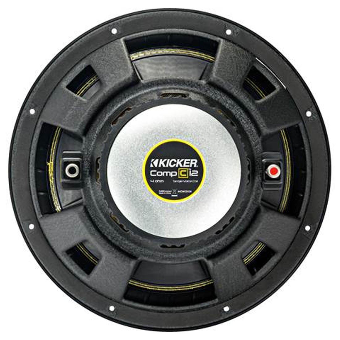 Kicker 44CWCS124 CompC Series 12" 4-Ohm Subwoofer