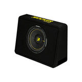  Kicker 44TCWC102 10" 2-Ohm Single Loaded Ported Truck Subwoofer Enclosure