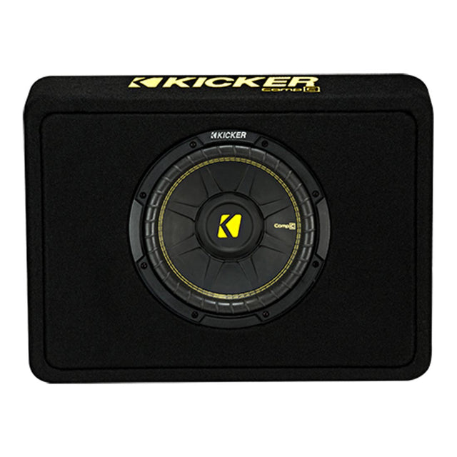  Kicker 44TCWC104 10" 4-Ohm Single Loaded Ported Truck Subwoofer Enclosure