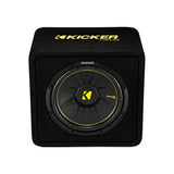  Kicker 44VCWC122 12" 2-Ohm Single Loaded Ported Subwoofer Enclosure